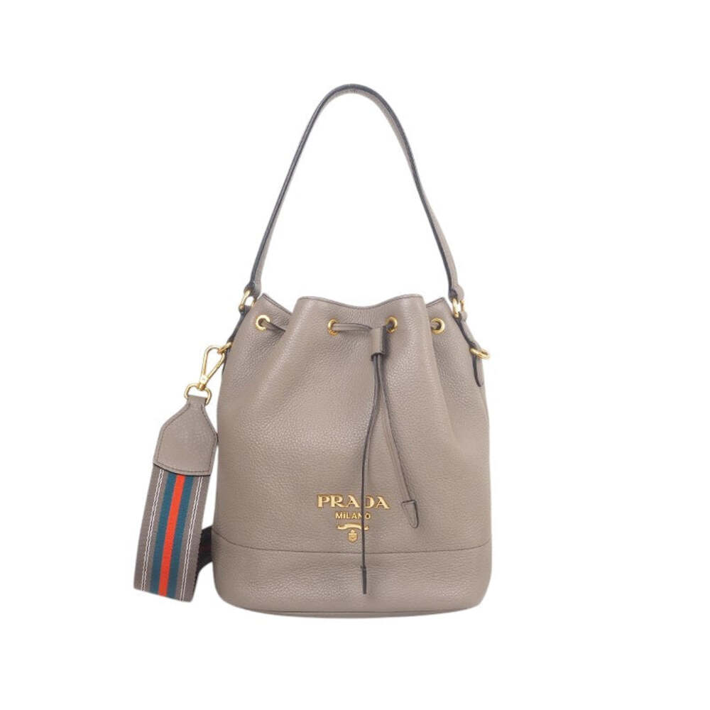 Prada Vitello Daino Bucket Shoulder Bag #353536F67B